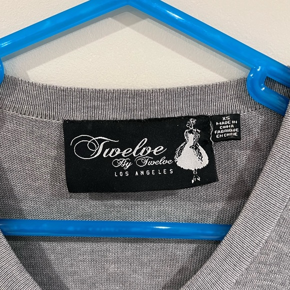 Twelve by Twelve Ruffle Cardigan Size XS - Picture 3 of 5